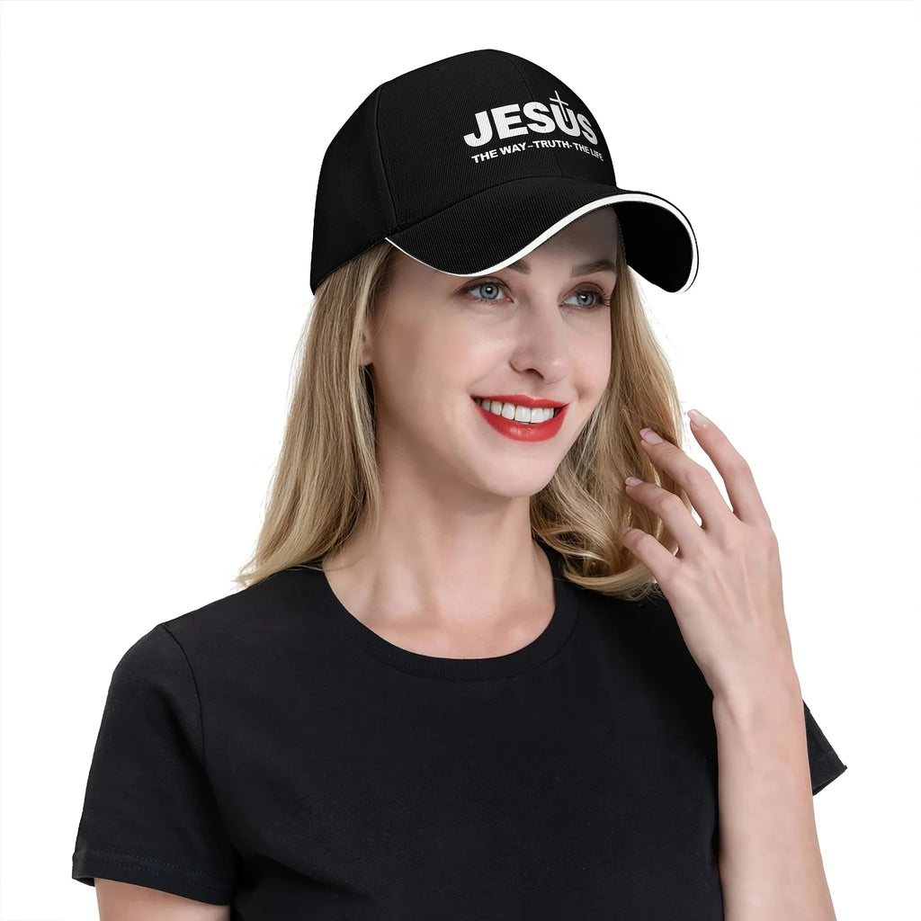 Cross Print Cap