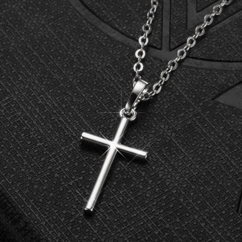Zircon Cross Necklace