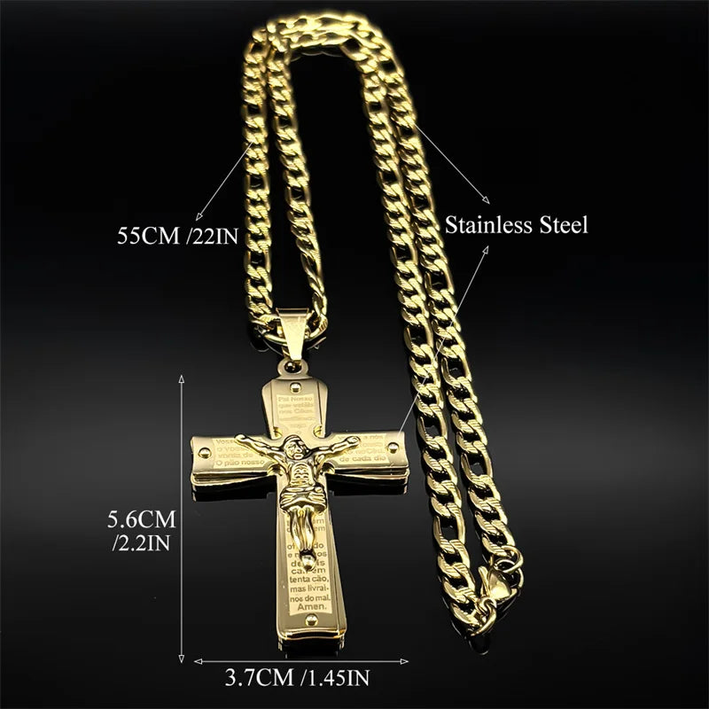 Crucifix Cross Necklace