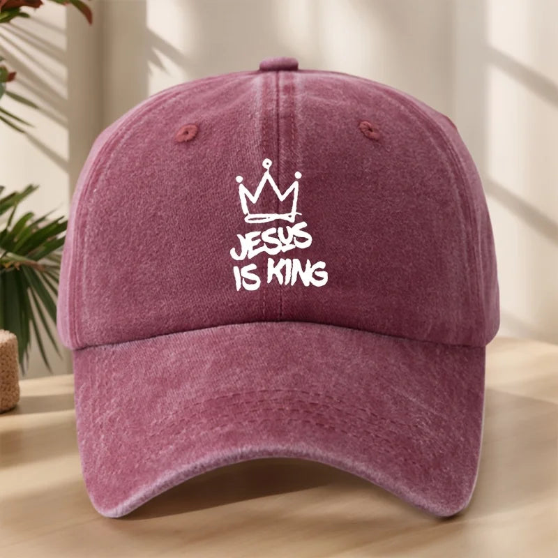 Jesus Is King Cap