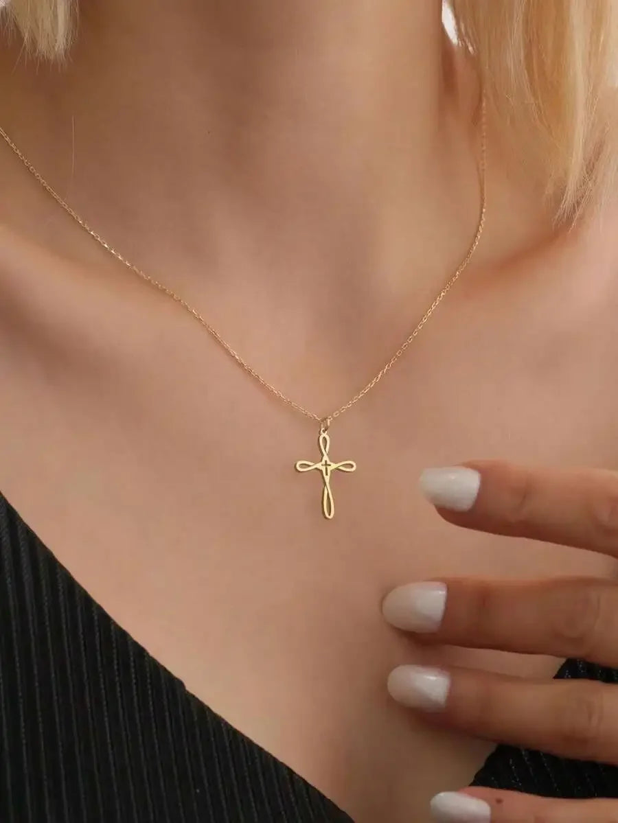 Delicate Cross Necklace