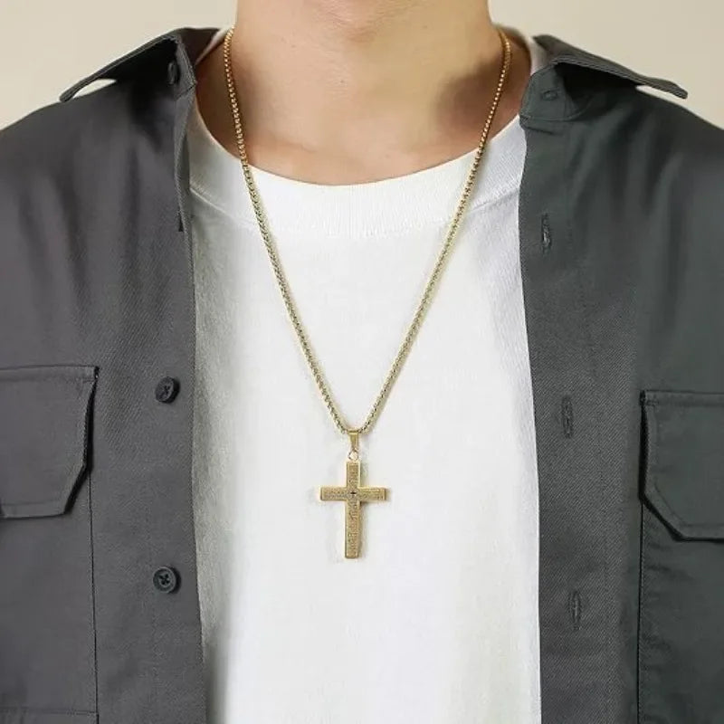 Hip Hop Cross Necklace