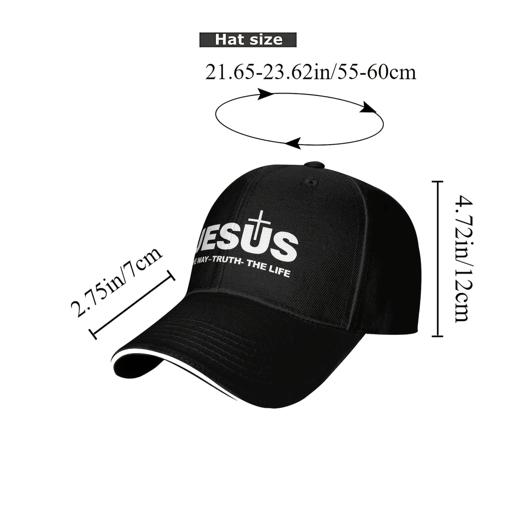Cross Print Cap