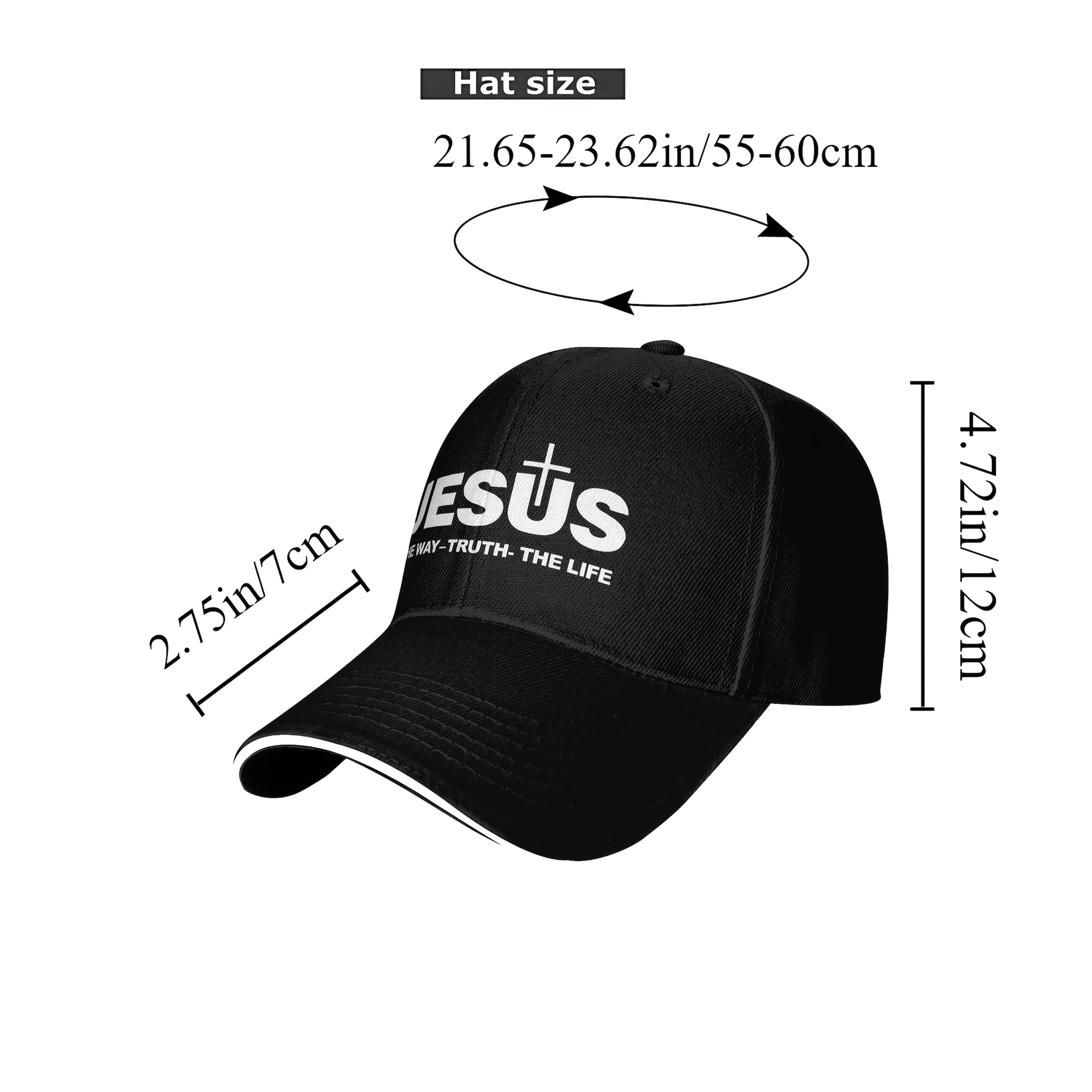 Cross Print Cap