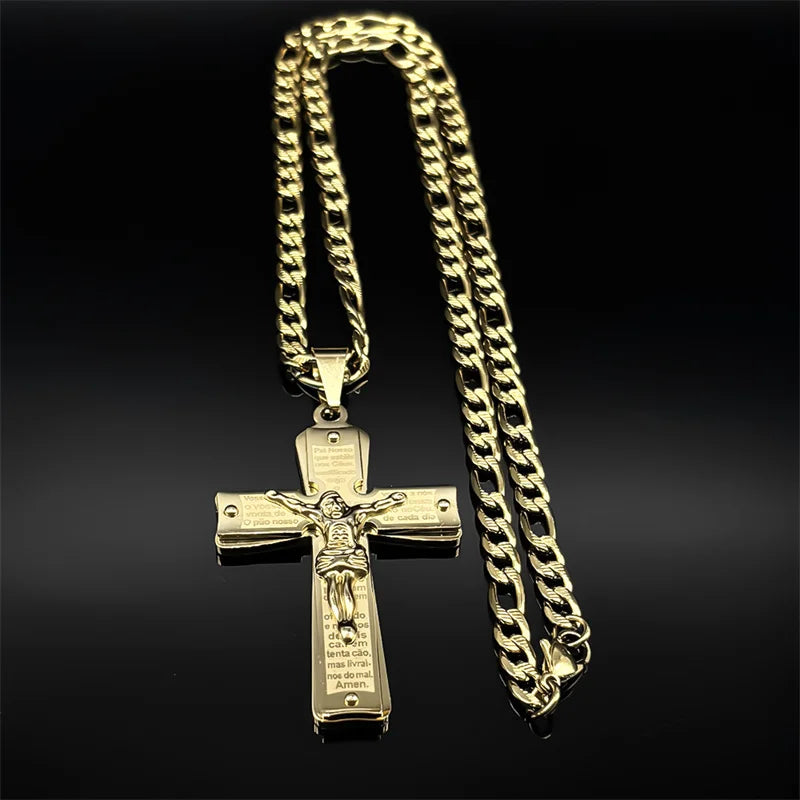 Crucifix Cross Necklace