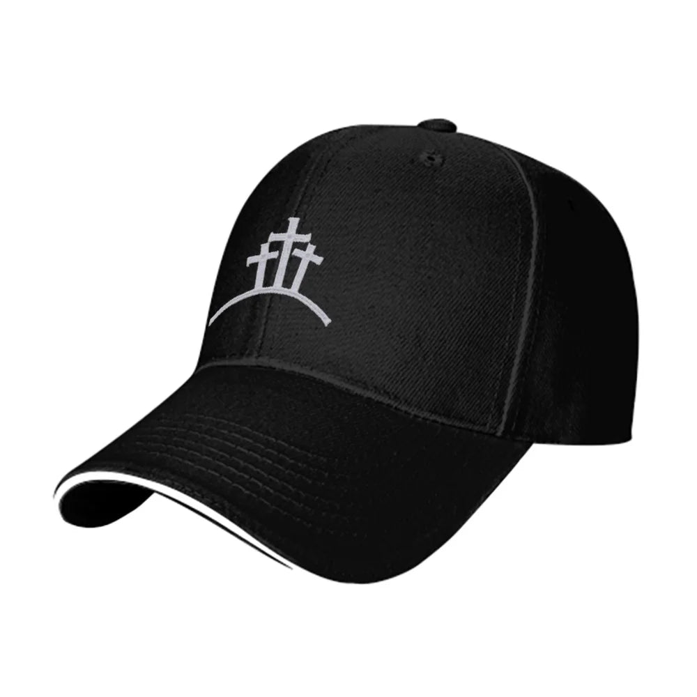 White Cross Cap