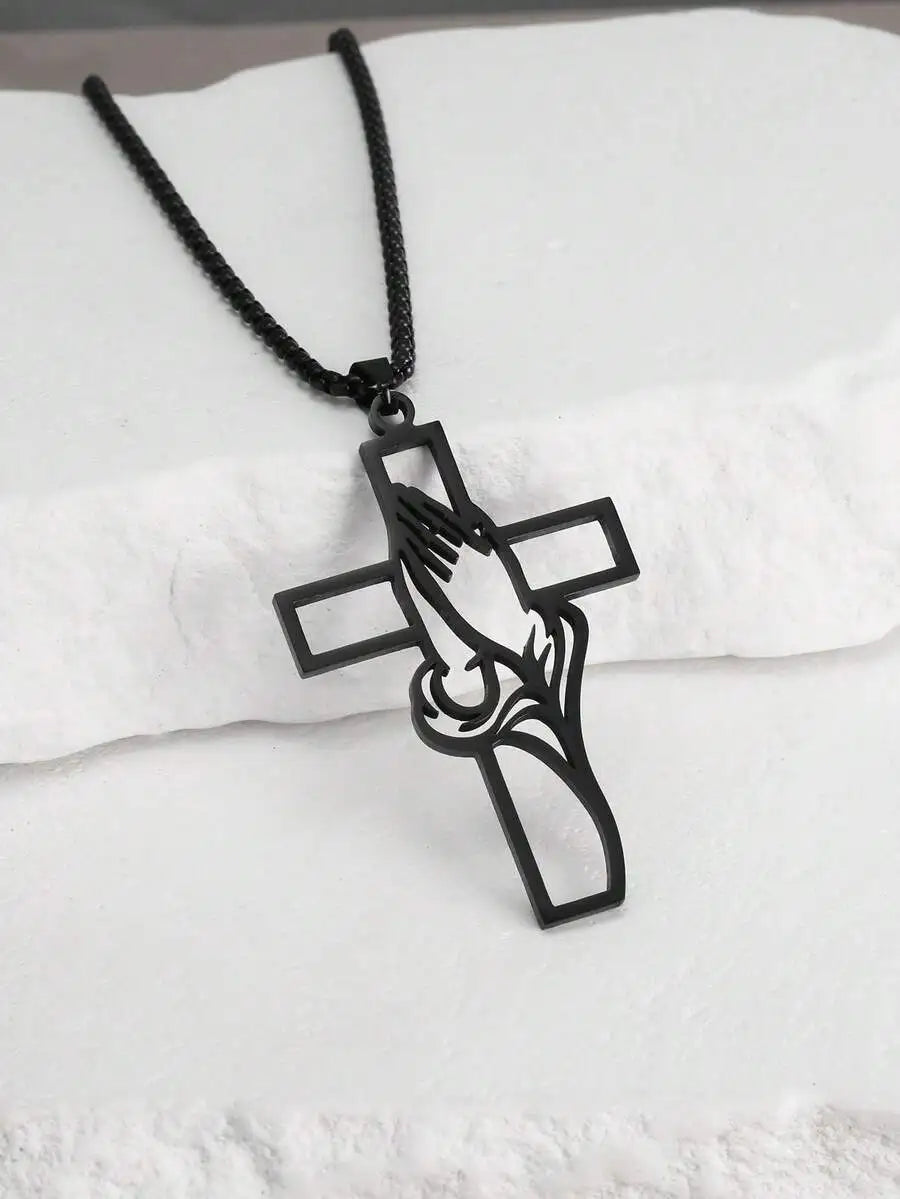 Bible Cross Necklace