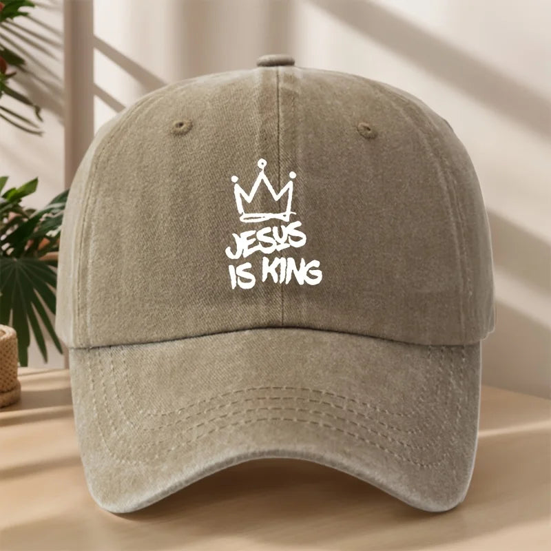 Jesus Is King Cap