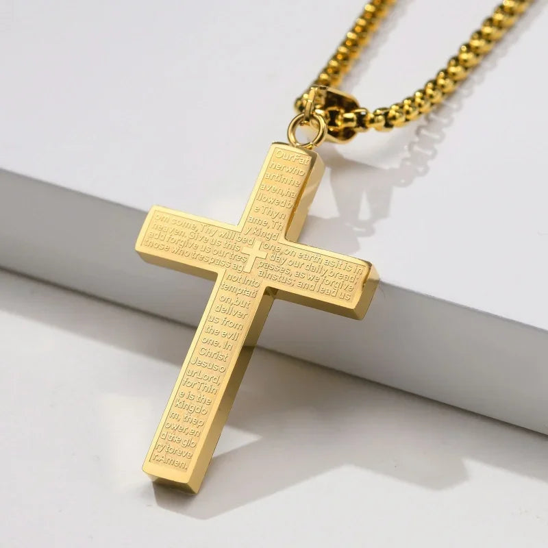 Hip Hop Cross Necklace