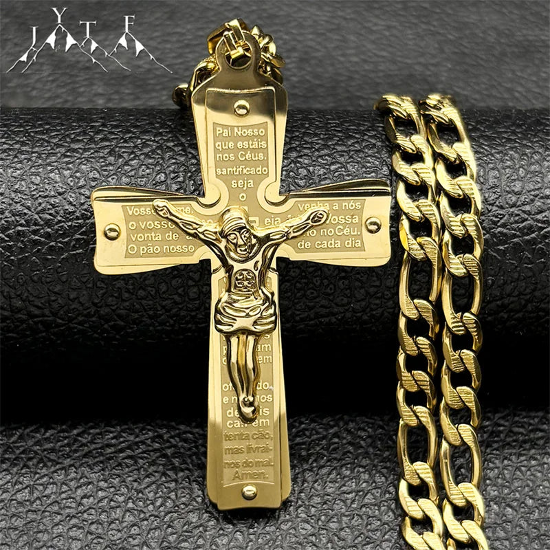 Crucifix Cross Necklace