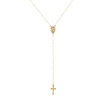 Rosary Cross Necklace