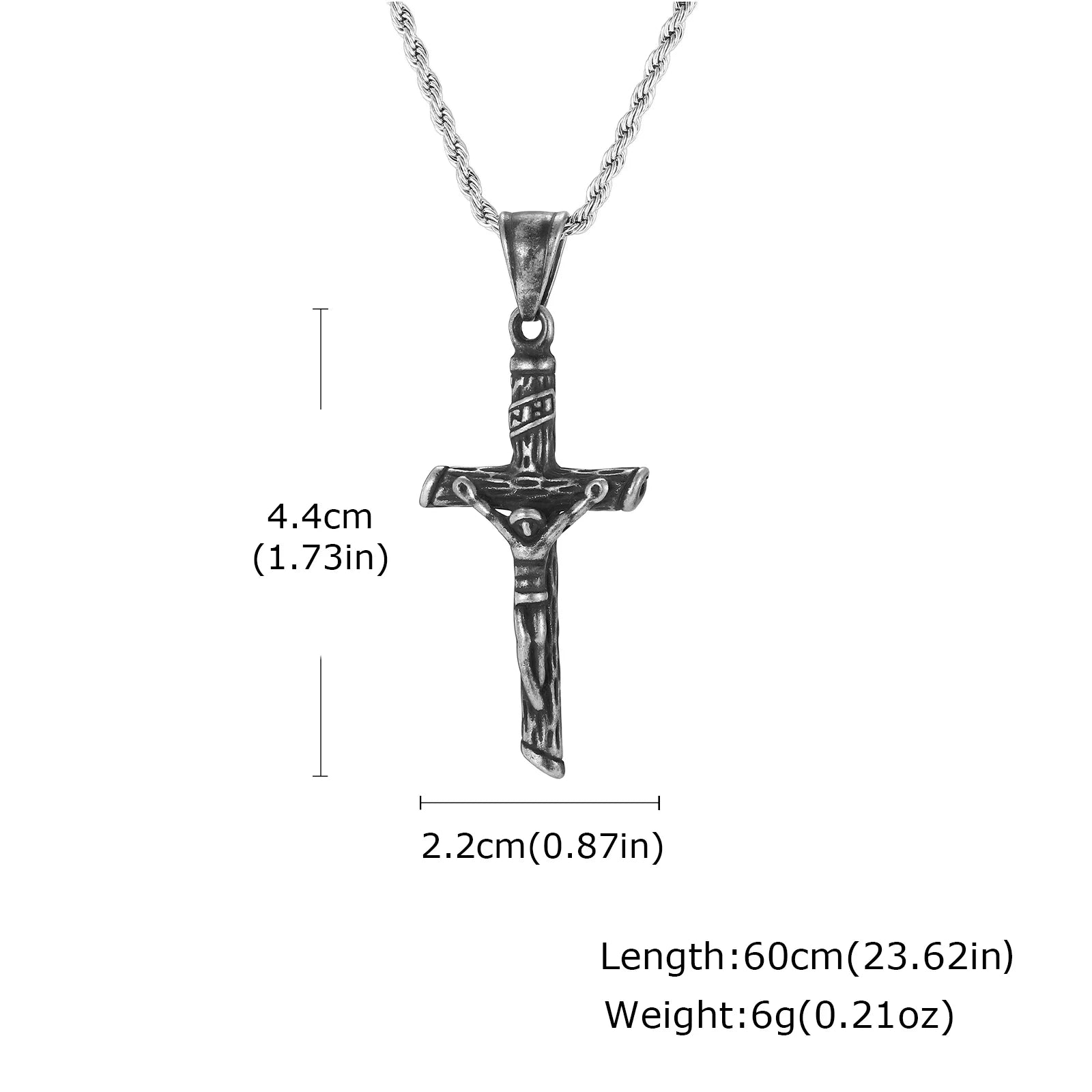 Catholic Cross Necklace