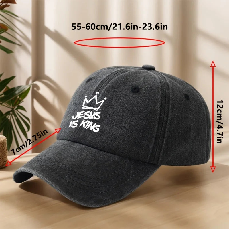 Jesus Is King Cap