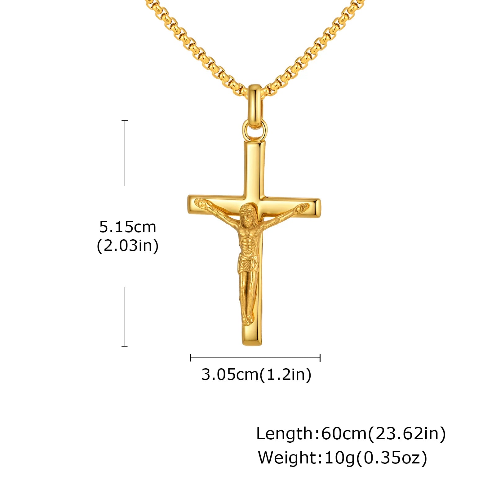 Catholic Cross Necklace