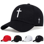 Cross Embroidered Cap