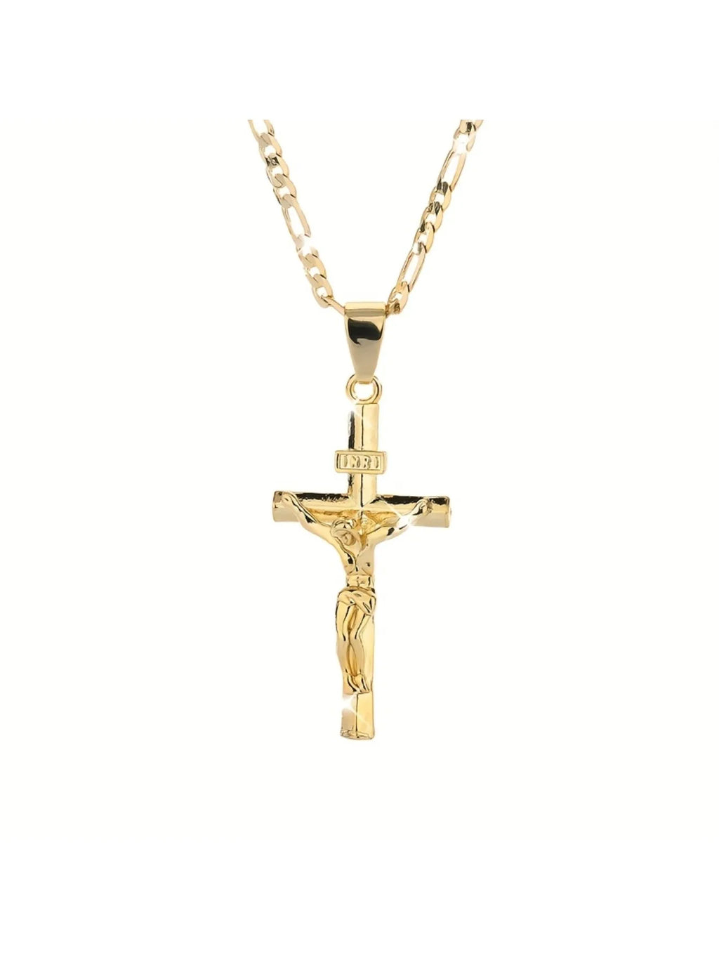 Gold Jesus Pendant