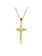 Gold Jesus Pendant