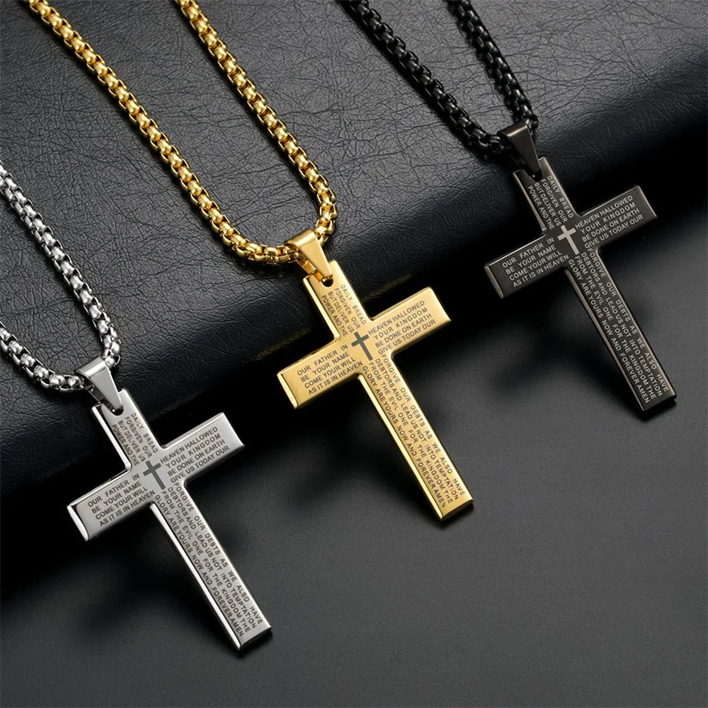 Hip Hop Cross Necklace
