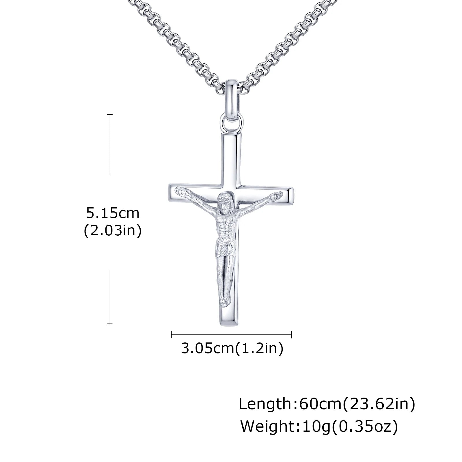 Catholic Cross Necklace