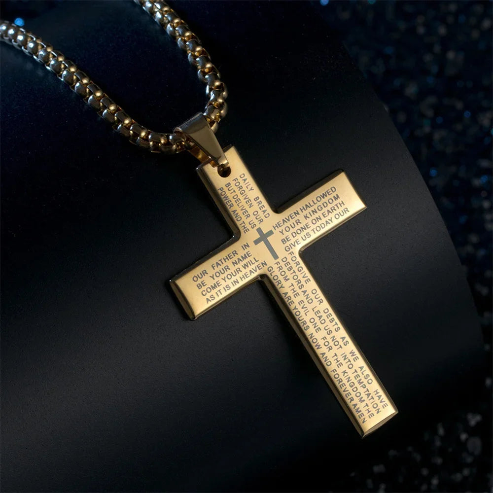 Hip Hop Cross Necklace