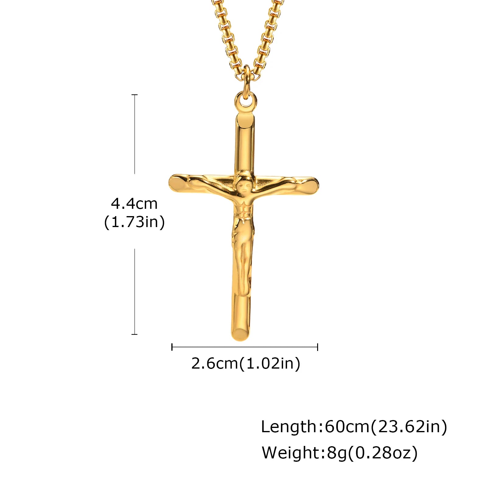 Catholic Cross Necklace