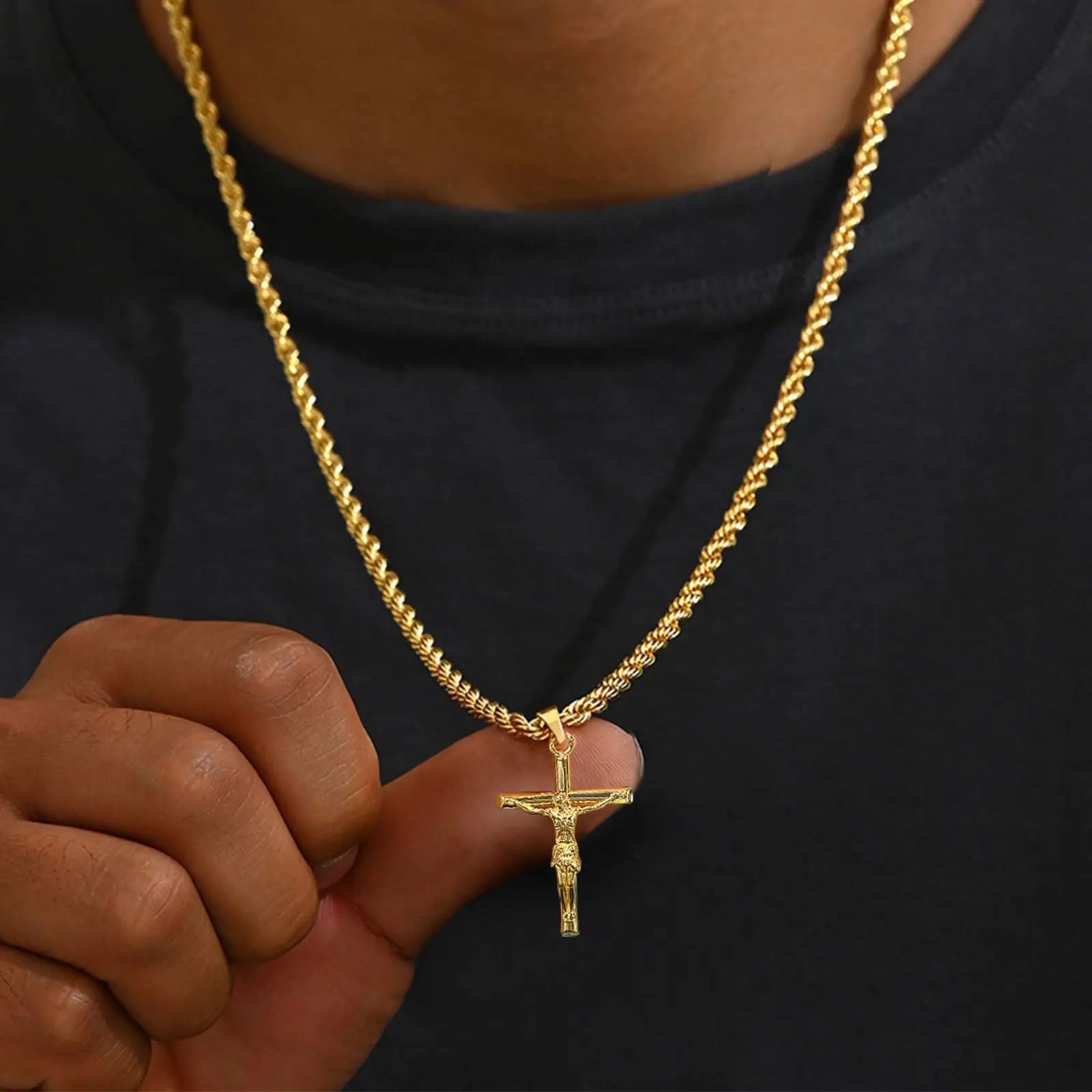 Faith Cross Necklace