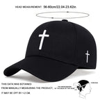 Cross Embroidered Cap