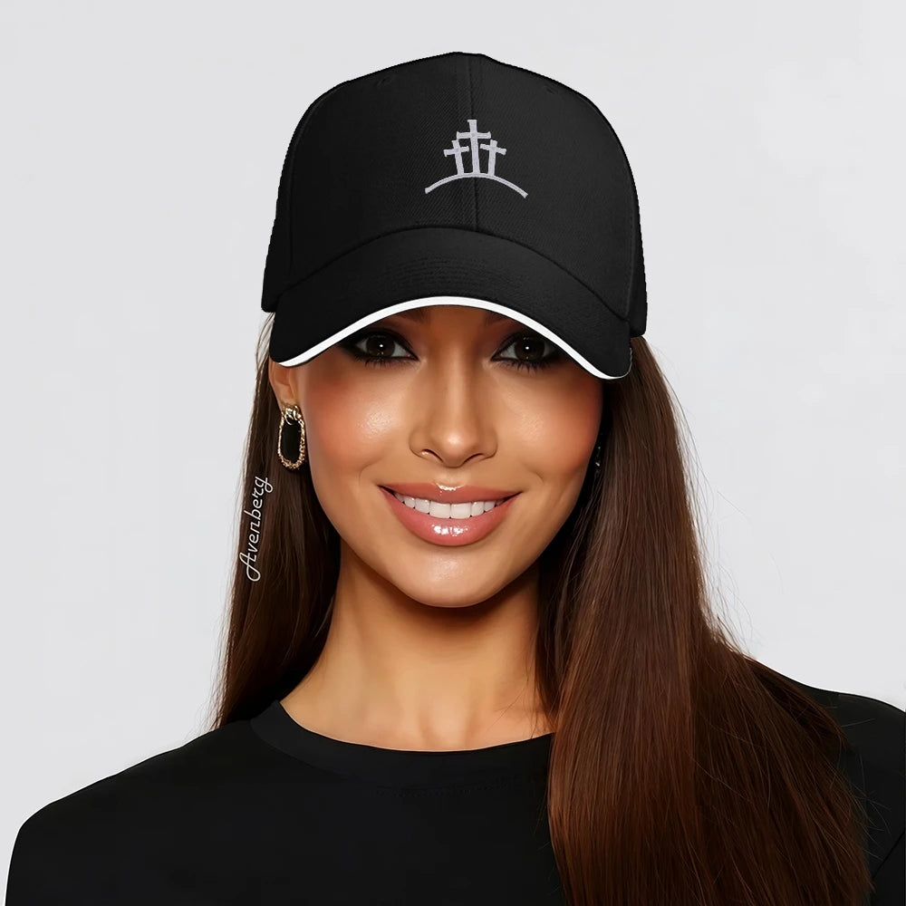 White Cross Cap