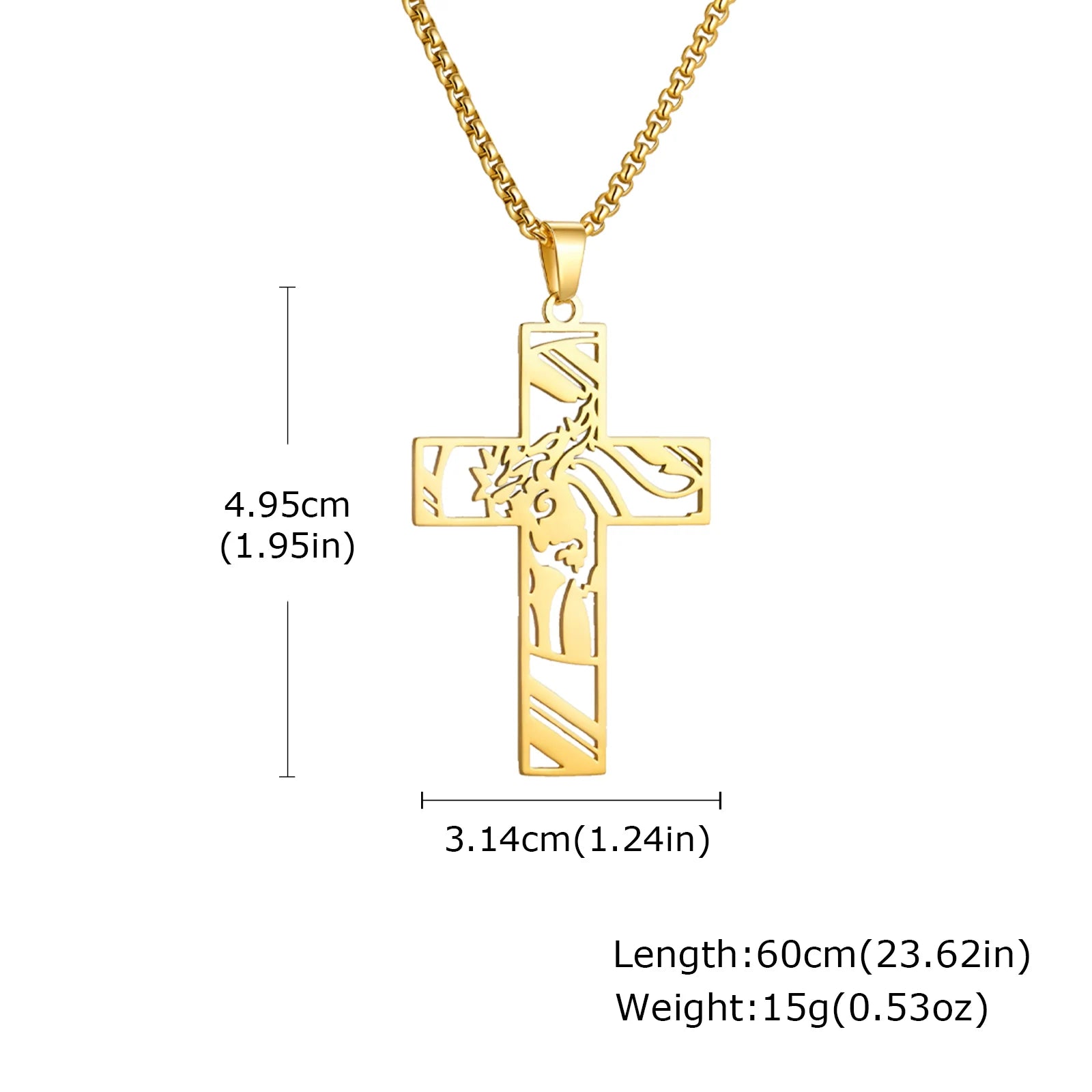 Catholic Cross Necklace