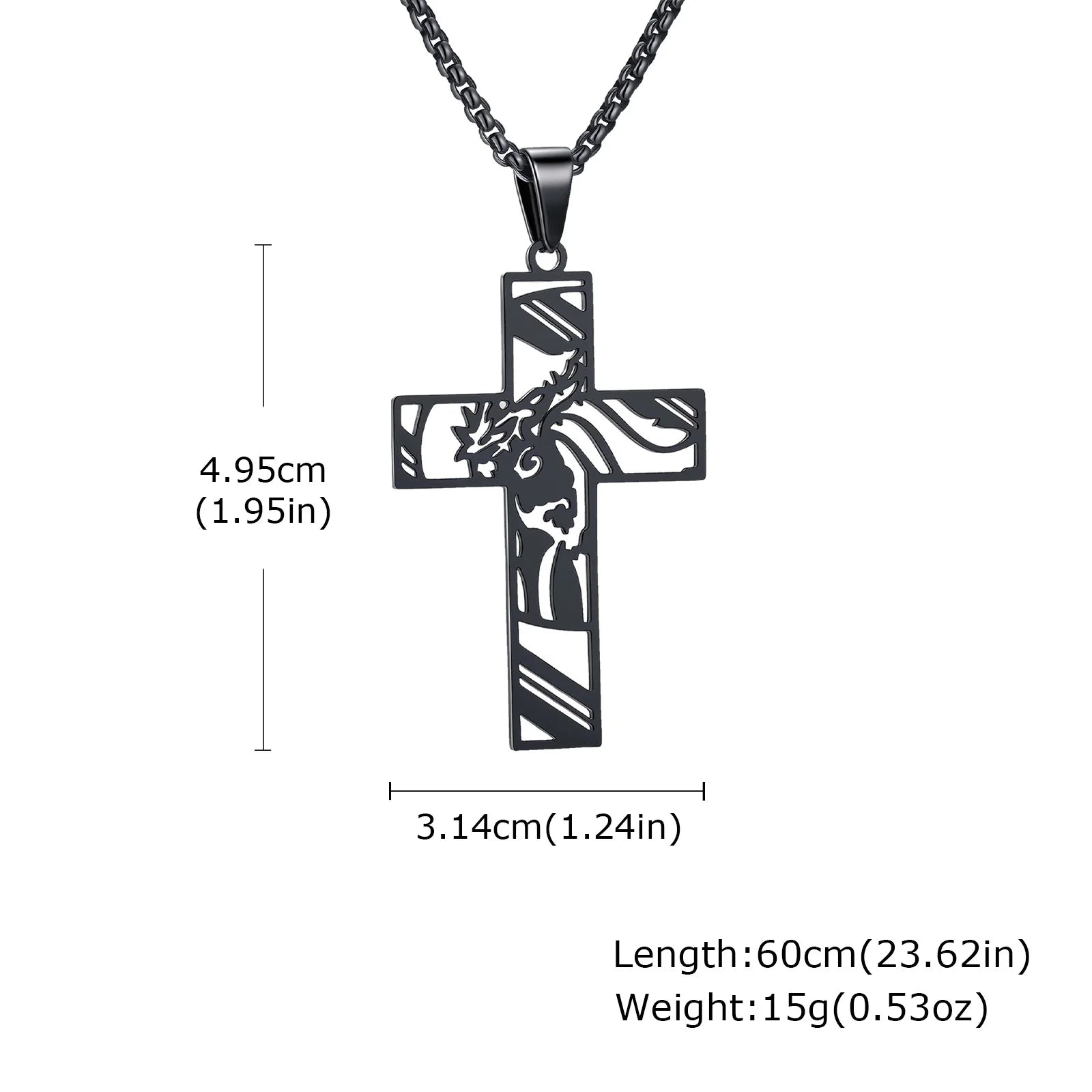 Catholic Cross Necklace