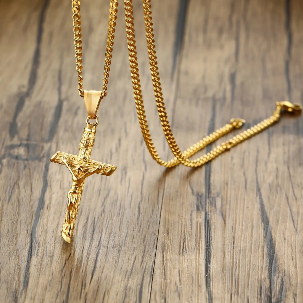 Catholic Cross Necklace