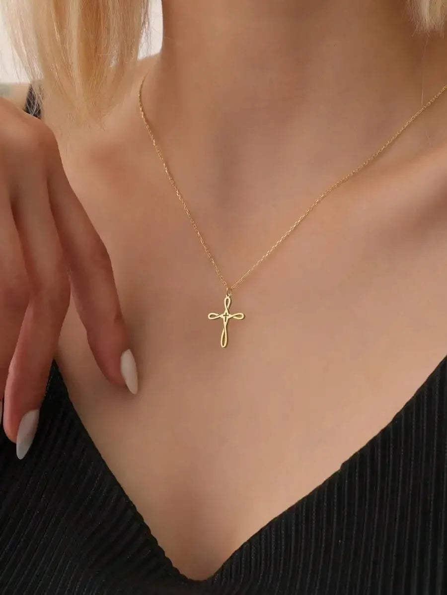 Delicate Cross Necklace