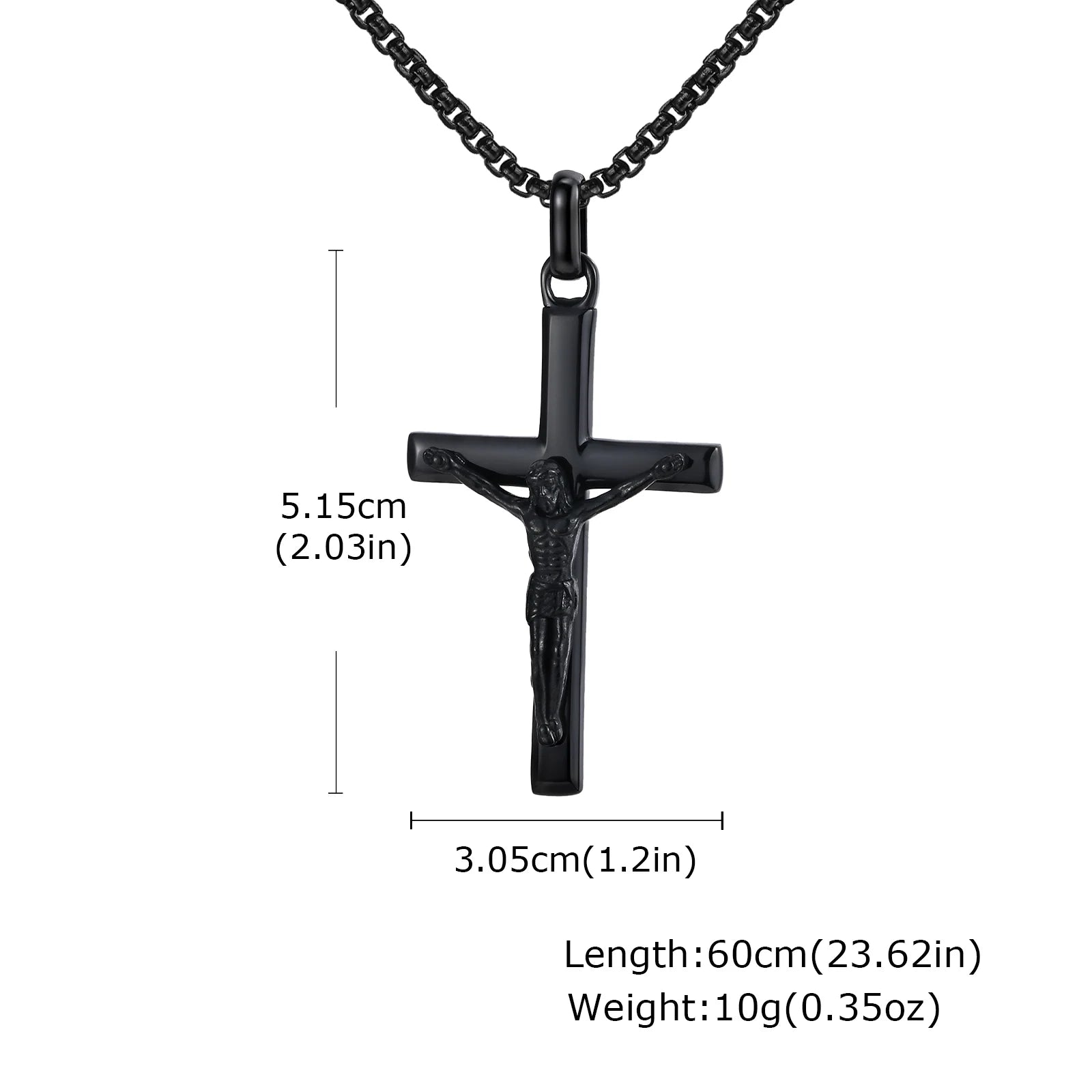 Catholic Cross Necklace