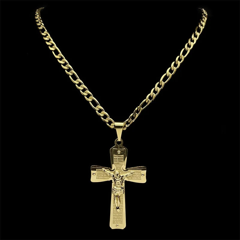 Crucifix Cross Necklace