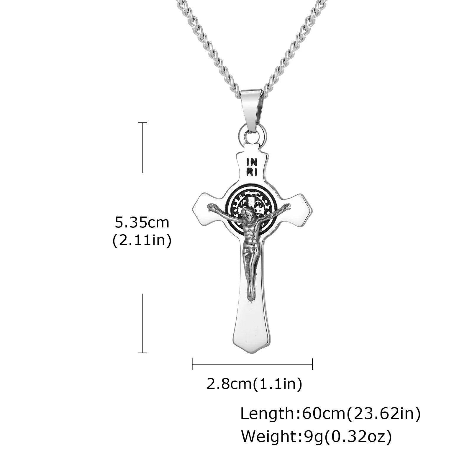 Catholic Cross Necklace