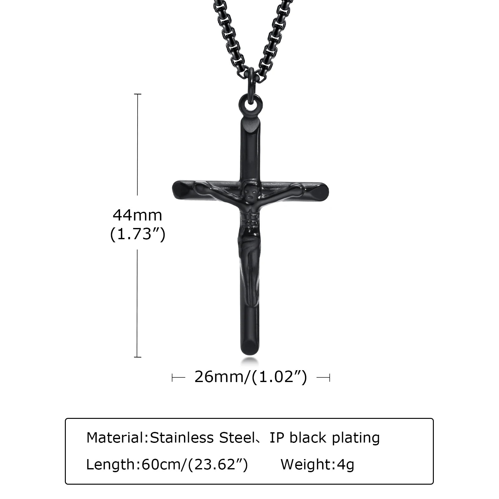 Catholic Cross Necklace