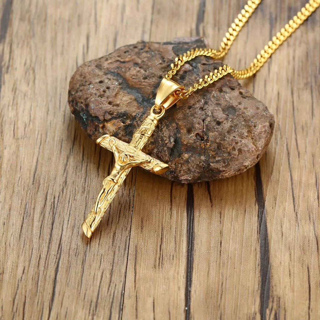 Catholic Cross Necklace