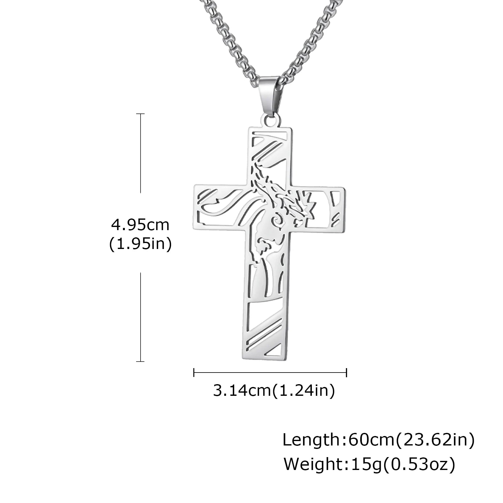 Catholic Cross Necklace