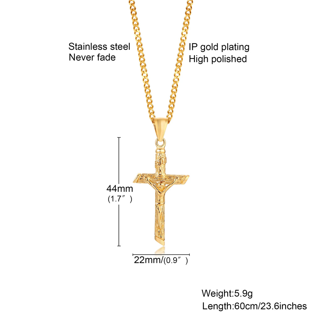 Catholic Cross Necklace
