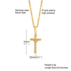 Catholic Cross Necklace