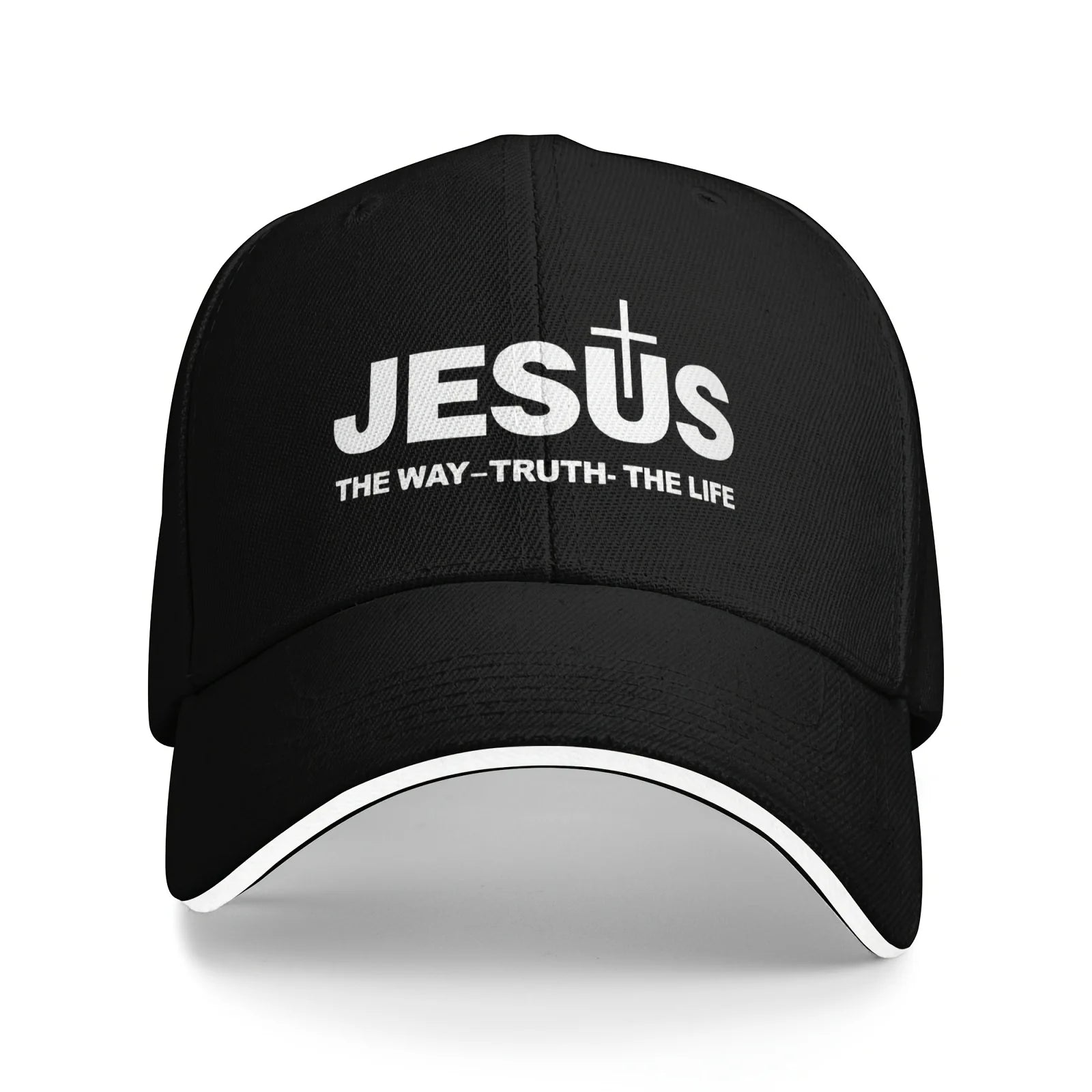Cross Print Cap