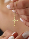 Delicate Cross Necklace
