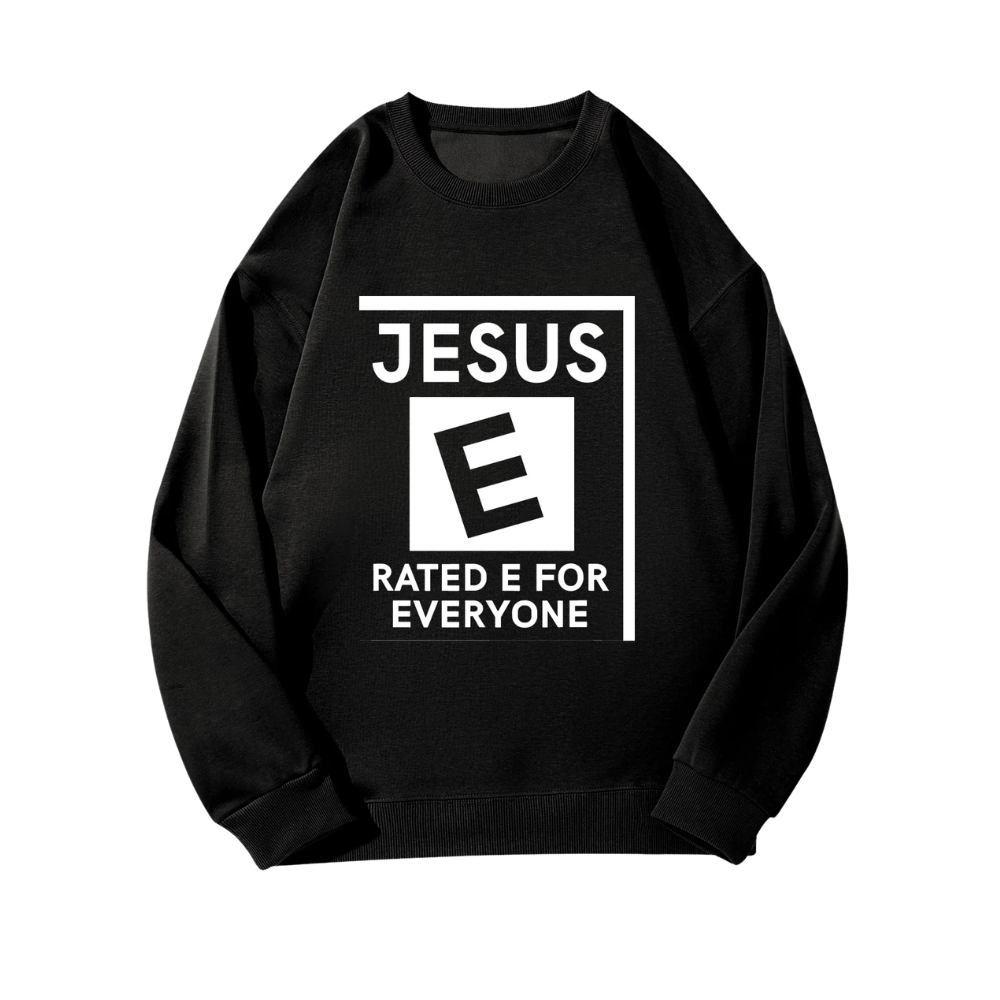 Jesus Rated E Sweatshirt