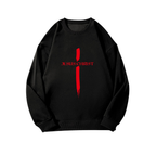 Blood Drip Cross Sweatshirt
